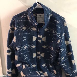 Blue On the Byas Fleece